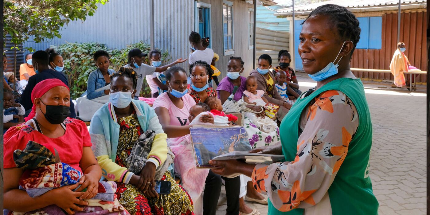 Aufkllärung für Menschen in Nairobi spenden